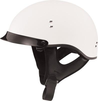 G-Max - G-Max GM65 Solid Full Dressed Helmet - G9650433 - Flat White - X-Small