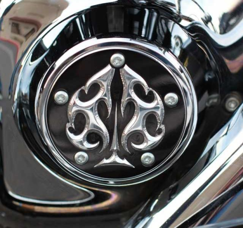 Precision Billet - Precision Billet Aces Wild Billet Points Cover - Chrome - ACE-220-5H-CHR