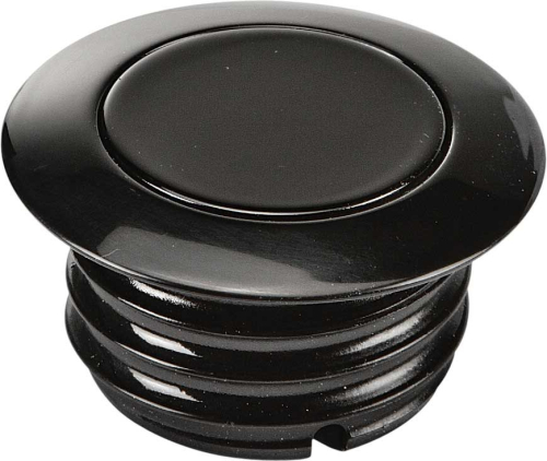 HardDrive - HardDrive Pop-up Screw in Smooth Vented Gas Cap - Black - 03-0329BB-A