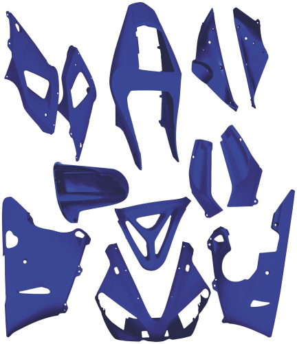 Yana Shiki - Yana Shiki Fairing Kit - Blue - BKH203BLU