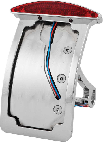 HardDrive - HardDrive License Plate Vertical Frame - Curved - Side mount - Half Moon LED - P28-6141NU