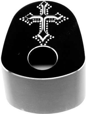 Precision Billet - Precision Billet Darkside Billet Ignition Cover - Black - DRK-540-BG2-BLK