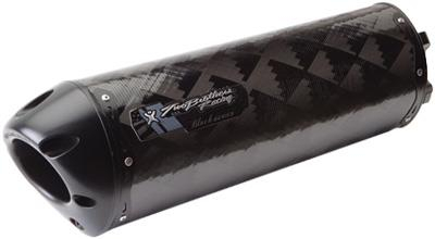 Two Brothers Racing - Two Brothers Racing M-2 Black Series Flange-On - Carbon Fiber - 005-610407M-B
