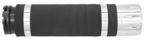 Avon Grips - Avon Grips Air-SS Grips - Rival - Chrome - AIR-99-FLY-RIV