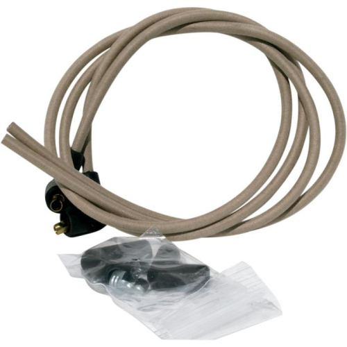 NYC Choppers - NYC Choppers Ignition Wire Kit - Beige - 7mm - Suppression Core - BEIG-WIRE