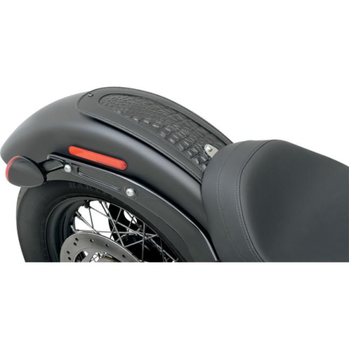 Drag Specialties - Drag Specialties Fender Skin - Gator Leather Center - 1405-0185
