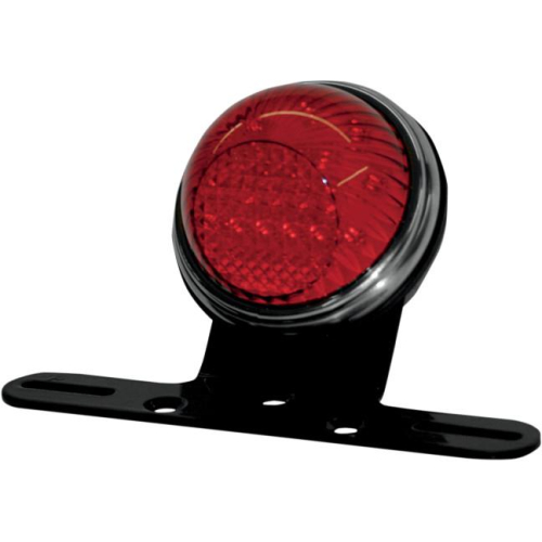 NYC Choppers - NYC Choppers Willys Style OEM Mount Tail Light/License Plate Mount - Stainless Steel Light - OEM WILLYS