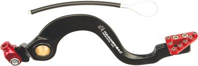Hammerhead Designs - Hammerhead Designs Forged Aluminum Brake Pedal - Black/Red - 12-0101-21-11