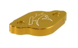 Hammerhead Designs - Hammerhead Designs Rear Brake Master Cylinder Cover - Gold - 36-0221-00-50