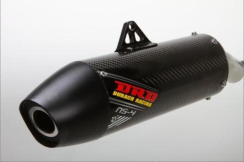 Dubach - Dr D - Dubach - Dr D NS-4 Full System - Carbon Fiber Muffler - Stainless Steel Header - 7302
