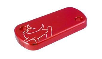 Hammerhead Designs - Hammerhead Designs Rear Brake Master Cylinder Cover - Red - 36-0341-00-10