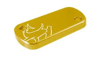 Hammerhead Designs - Hammerhead Designs Rear Brake Master Cylinder Cover - Gold - 36-0451-00-50