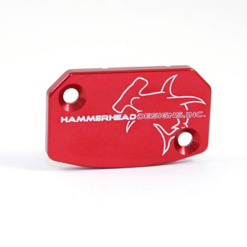 Hammerhead Designs - Hammerhead Designs Front Brake/Clutch Master Cylinder Cover - Red - 35-0562-00-10