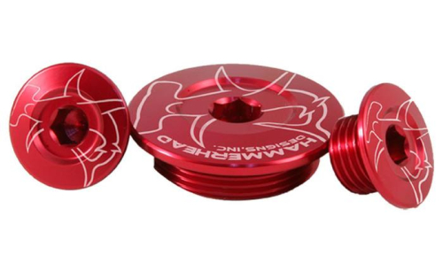 Hammerhead Designs - Hammerhead Designs Engine Plugs - Red - 32-0101-00-10