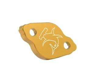 Hammerhead Designs - Hammerhead Designs Rear Brake Master Cylinder Cover - Gold - 36-0101-00-50