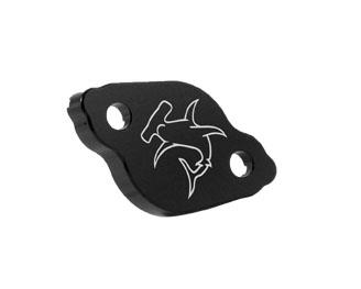 Hammerhead Designs - Hammerhead Designs Rear Brake Master Cylinder Cover - Black - 36-0101-00-60