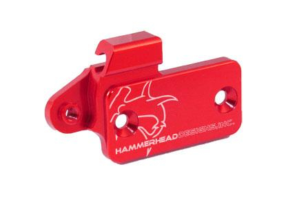 Hammerhead Designs - Hammerhead Designs Clutch Master Cylinder Cover - Red - 35-0566-00-10
