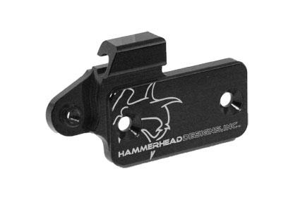 Hammerhead Designs - Hammerhead Designs Clutch Master Cylinder Cover - Black - 35-0566-00-60