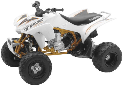 New Ray Toys - New Ray Toys 1:12 Scale ATV - Honda TRX450R ATV 2012 - White - 57473