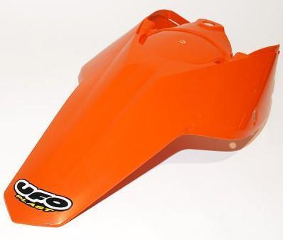 UFO Plastics - UFO Plastics Rear Fender - KTM Orange - KT04045-147