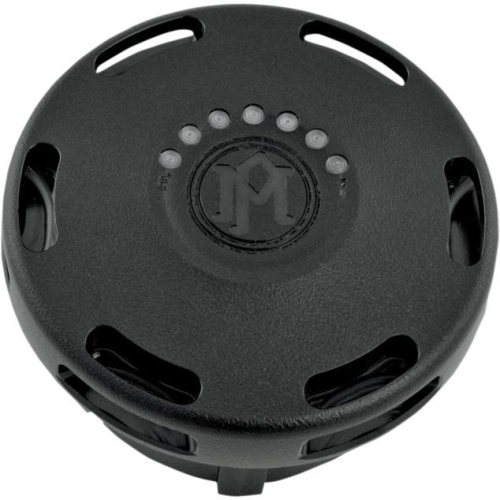 Performance Machine - Performance Machine Apex Gas Cap With LED Fuel Light - Black Ops - 0210-2025APX-SM