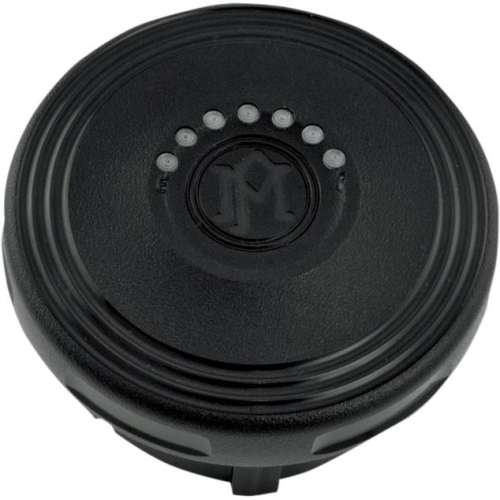 Performance Machine - Performance Machine Merc Gas Cap With LED Fuel Light - Black Ops - 0210-2025MRC-SM