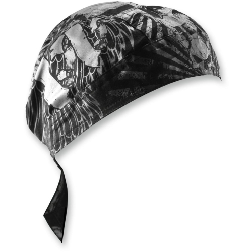 Zan Headgear - Zan Headgear Flydanna Headwrap - Z682 - Horned Devil Skull - OSFM