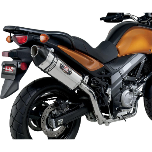 Yoshimura - Yoshimura R-77 Race Series 3/4 Exhaust - Stainless Steel Muffler - Carbon Fiber End Cap - 1162040520