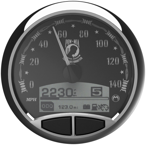 Medallion Instrumentations - Medallion Instrumentations Premium 5in. Console Gauges - POW - 8960-00141-01