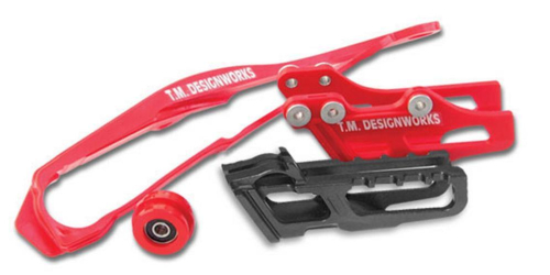 T.M. Designworks - T.M. Designworks Dirt Cross Moto Chain Slide-N-Guide Kit - Orange - MBK-085-OR