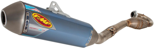 FMF Racing - FMF Racing Factory 4.1 RCT Full System - Blue Anodized - 043352