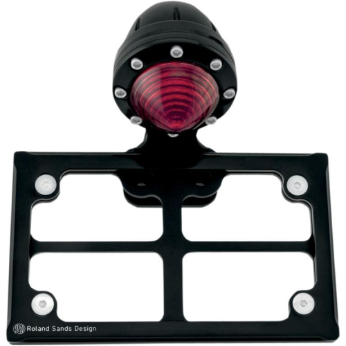 RSD - RSD RSD Taillight Tag Bracket - Horizontal Fender Mount - Black Ops - 0215-2006-TBP