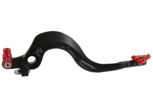 Hammerhead Designs - Hammerhead Designs Rear Brake Pedal Lever Kit - Rotating Brake Tip - Red - RMZ4RBPR RE