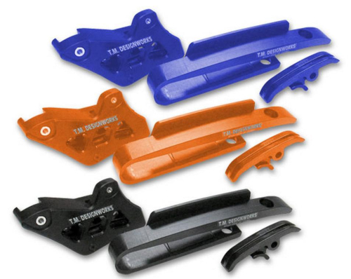 T.M. Designworks - T.M. Designworks Baja-Rally Chain Slide-N-Guide Kit - Blue - KTM-225-BU