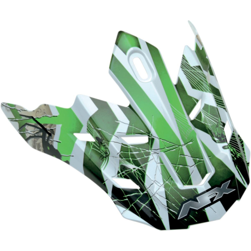 AFX - AFX Peak for FX-17Y Helmets (13 Models) - Trap Multi Green - 0132-0724