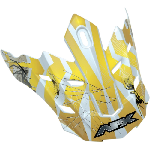 AFX - AFX Peak for FX-17Y Helmets (13 Models) - Trap Multi Yellow - 0132-0725
