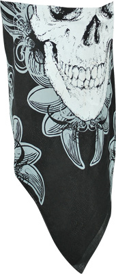 Zan Headgear - Zan Headgear 3-in-1 Headband - BV014 - Ornate Skull - OSFM