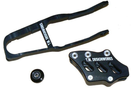 T.M. Designworks - T.M. Designworks Factory Edition 2 Stage Chain Slide-N-Guide Kit FE2 RCG-SY2 Guide - Black - SCP-7SK-BK