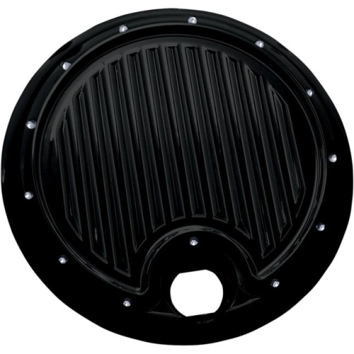 Covingtons - Covingtons Fuel Door - Dimpled - Gloss Black Powdercoat - C1130-B