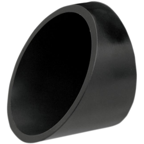 Bassani Manufacturing - Bassani Manufacturing Slash Cut End Caps for 3in. Firepower Slip-Ons - Black - BE30SB-2