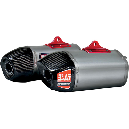 Yoshimura - Yoshimura RS-9 Signature Series Dual Full System - Titanium Muffler - 225811H720