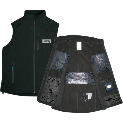 Techniche - Techniche IonGear Battery Powered Heated Vest - 5627-BK-2XL - Black - 2XL