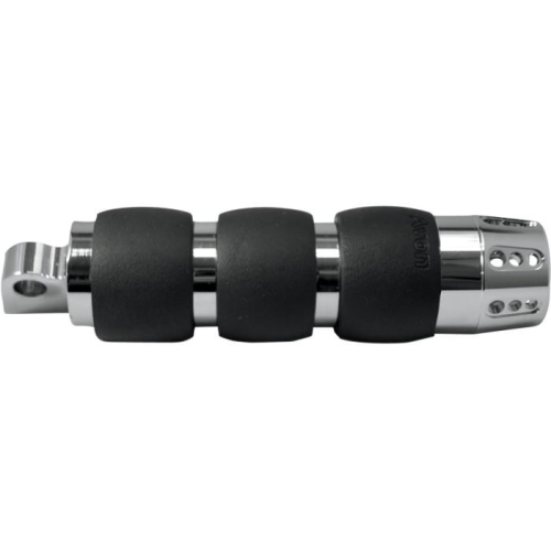 Avon Grips - Avon Grips Gatlin Velvet Air Male-Mount Footpegs - Chrome - FP-AIR-93-CH-GA