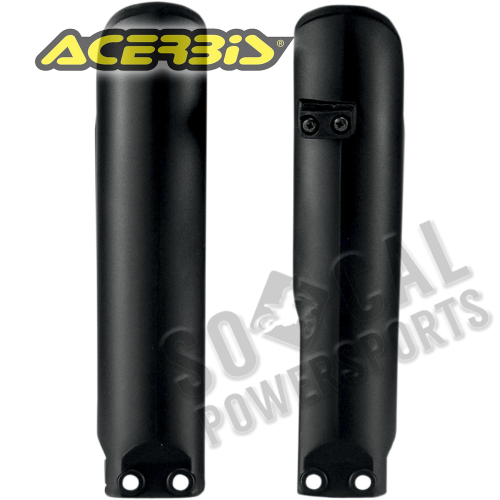 Acerbis - Acerbis Lower Fork Covers - Black - 2319630001