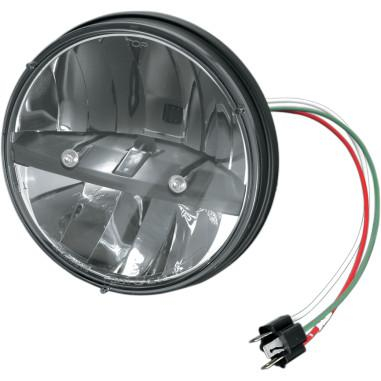 Kuryakyn - Kuryakyn Phase 7 LED Black Headlamp - 7in. - 2249DS