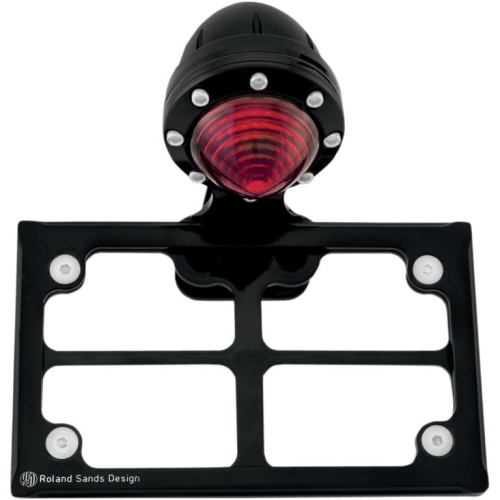 RSD - RSD RSD Taillight Tag Bracket - Horizontal Fender Mount - Contrast Cut - 0215-2006-BP