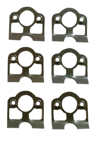 Cycle Performance - Cycle Performance 5/16in. Self-Eject Weld Plates for 1in. Spring @ .060in. Thick - Aluminum - CPP/9036-B