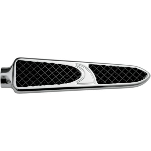 Carl Brouhard Designs - Carl Brouhard Designs Elite Brake Pedal Toe Peg - Slim Chrome - BP-0002-C