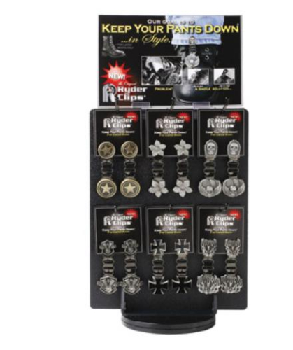Ryder Clips - Ryder Clips Ryder Clips Display for 24 pcs. - DISPLAY12-FC