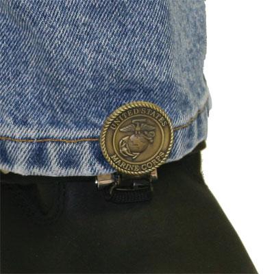 Ryder Clips - Ryder Clips Boot Stirrups for Stirrup Boots - MCBZS-FC - USMC Bronze - OSFM